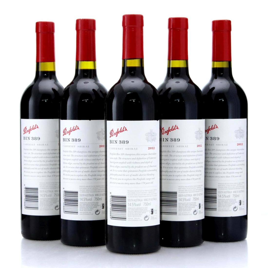 Image for Penfolds Bin 389 Cabernet-Shiraz 2012 x 5
