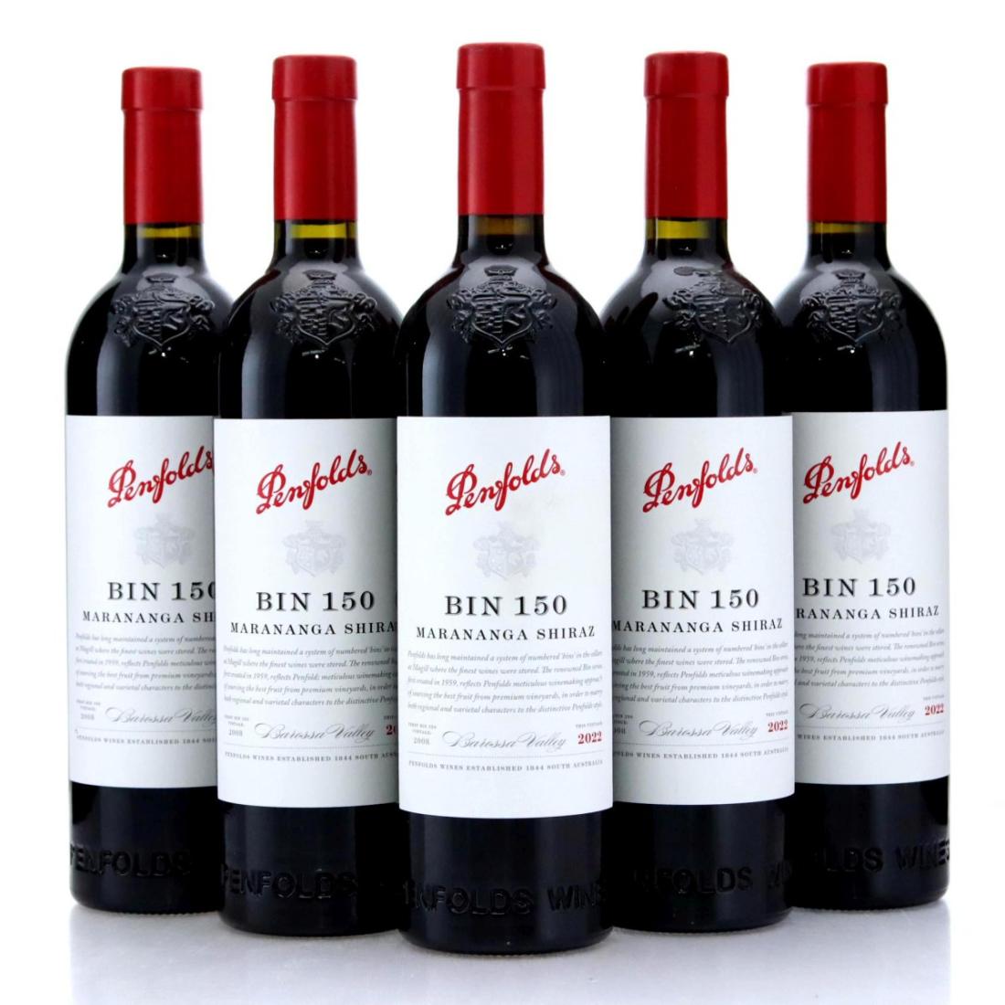 Penfolds Marananga Bin 150 Shiraz 2022 x 5