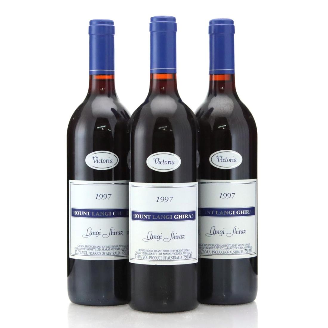 Mount Langi Ghiran Shiraz 1997 x 3
