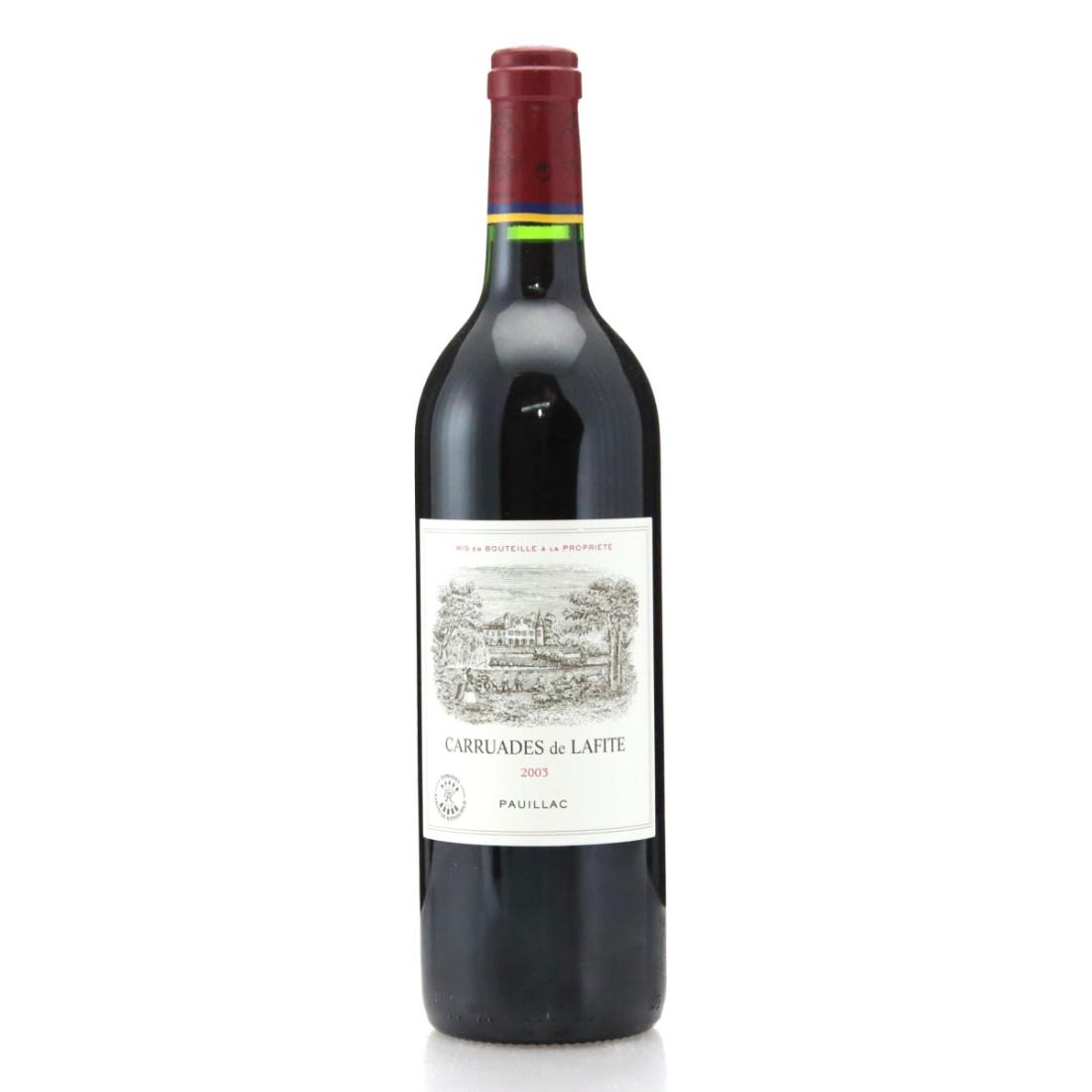 Image for Carruades de Lafite 2003