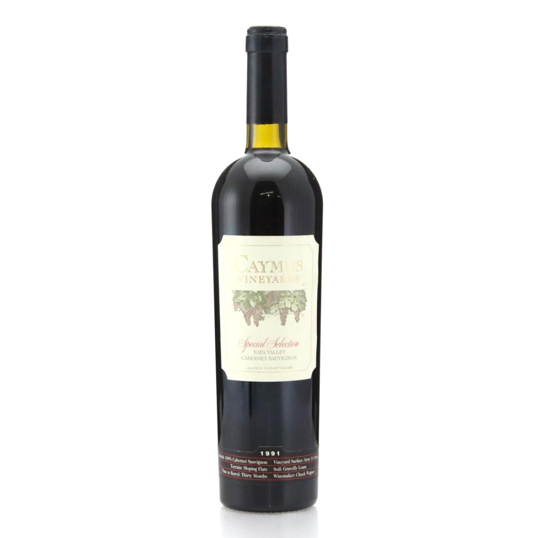 Caymus Cabernet Sauvignon 1991 Napa Valley