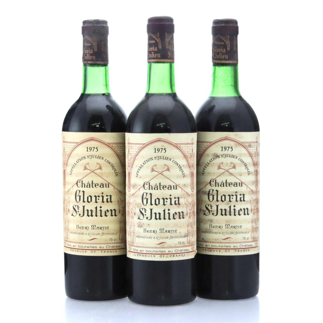 Château Gloria 1975 x 3