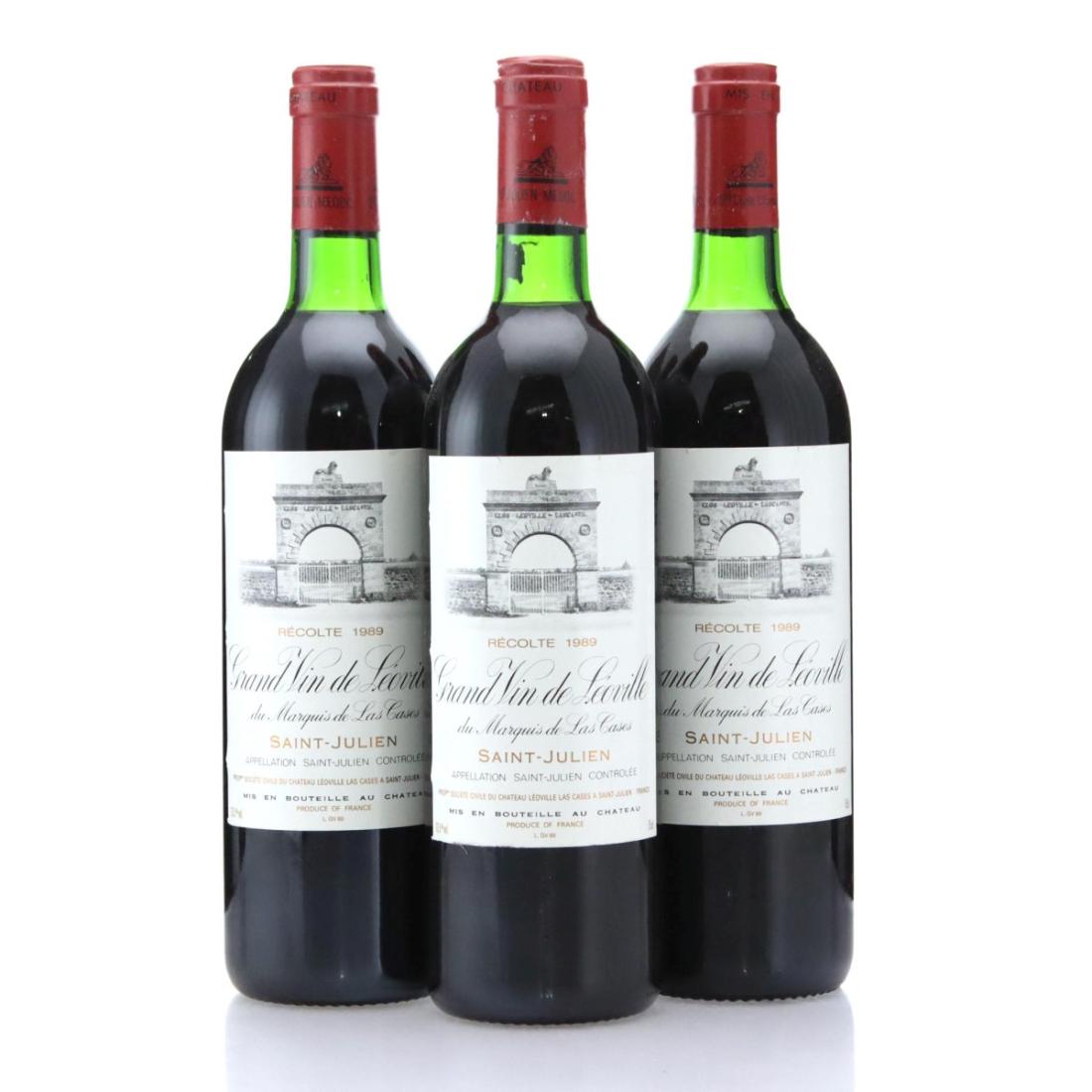 Château Léoville Las Cases 1989 x 3