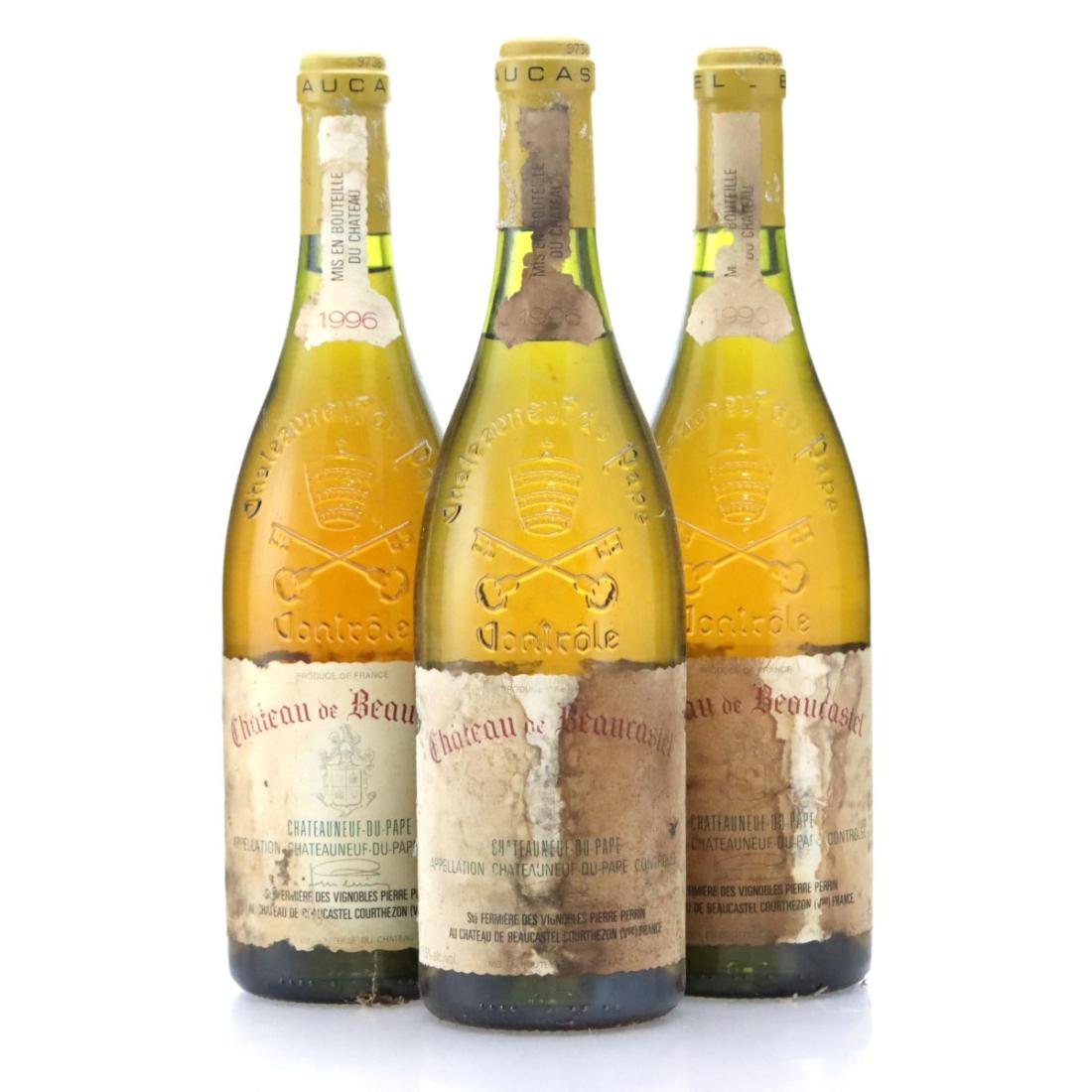 Château de Beaucastel 1996 Blanc x 3