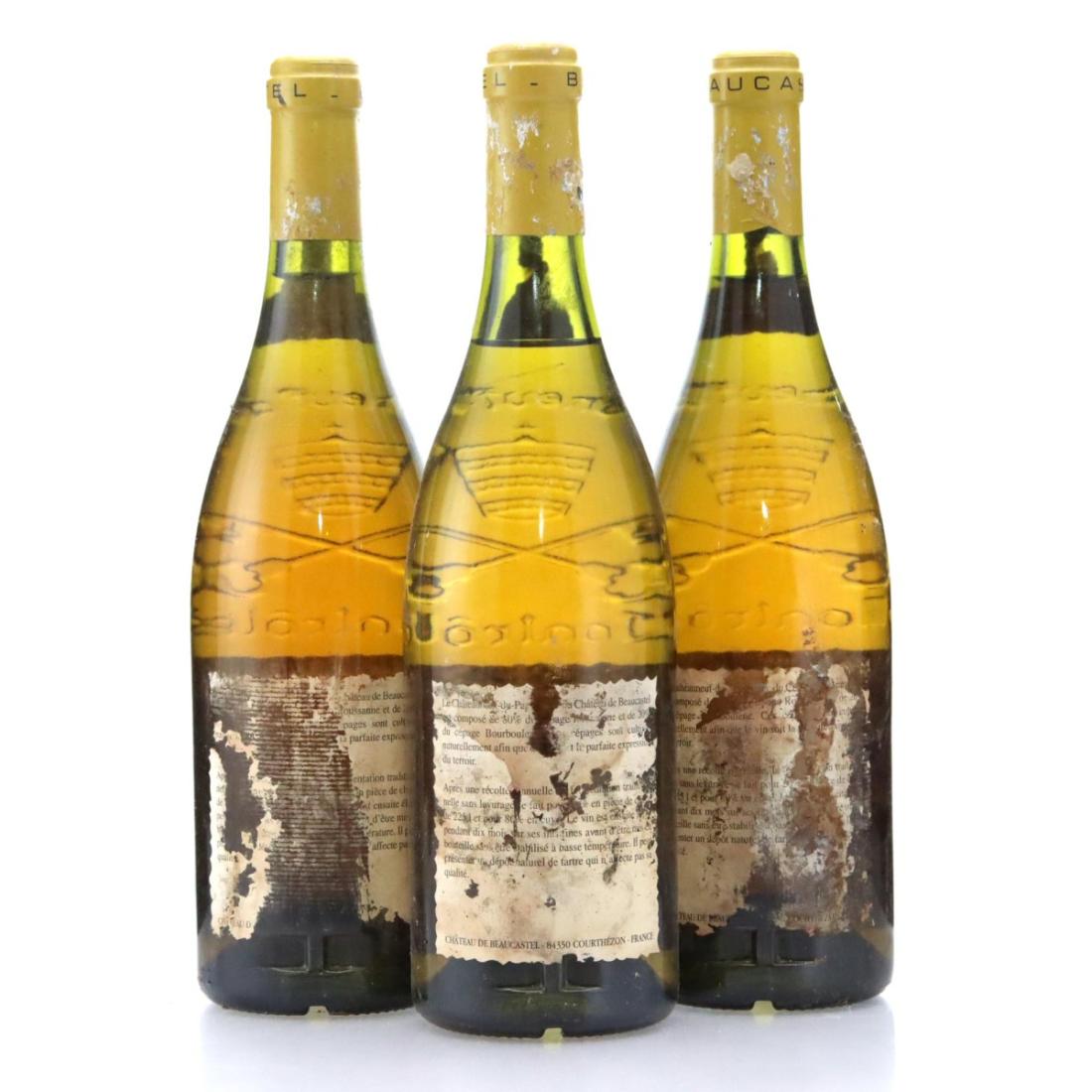 Image for Château de Beaucastel 1996 Blanc x 3