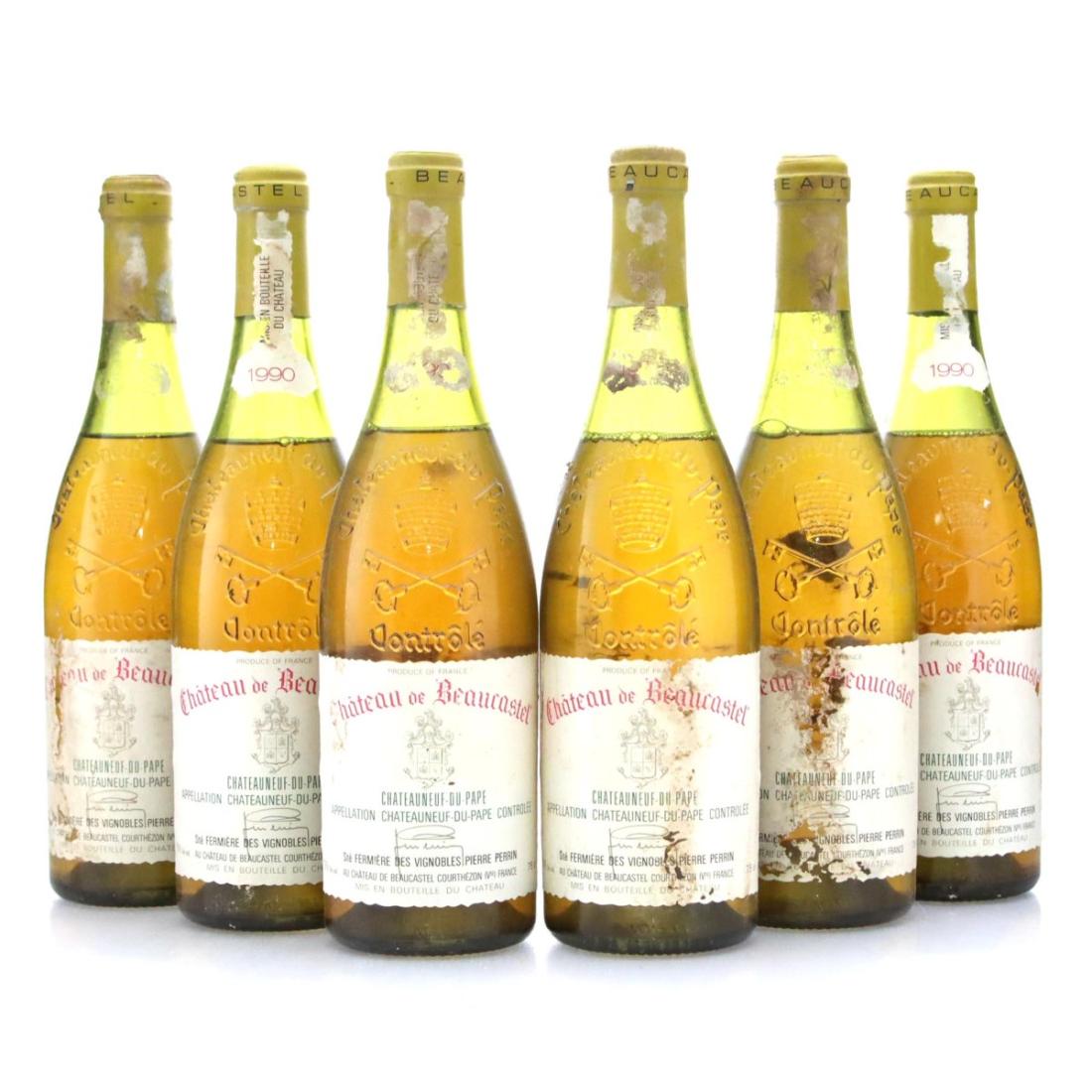Château de Beaucastel 1990 Blanc x 6