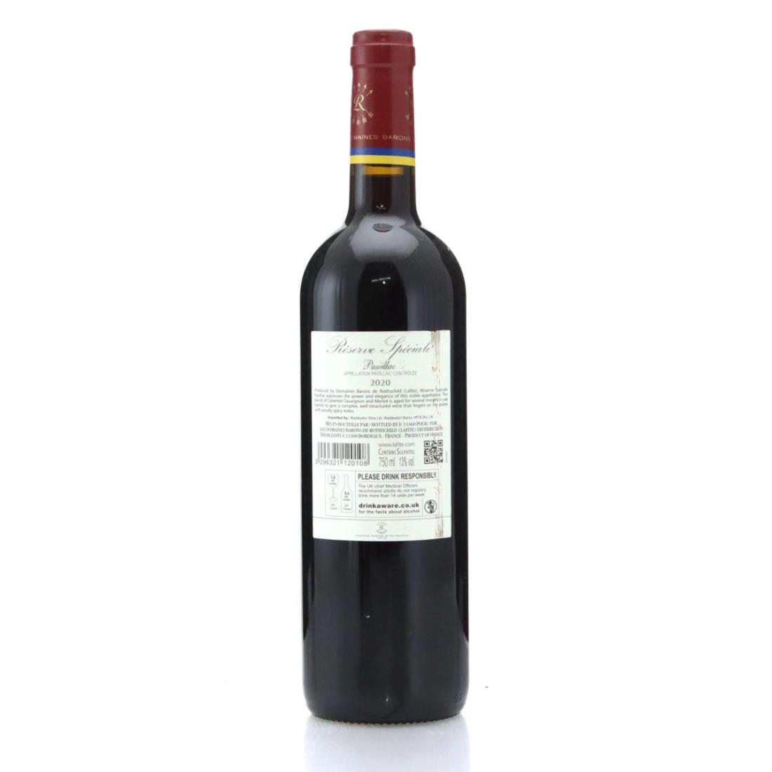 Image for Barons de Lafite Rothschild Réserve Spéciale 2020