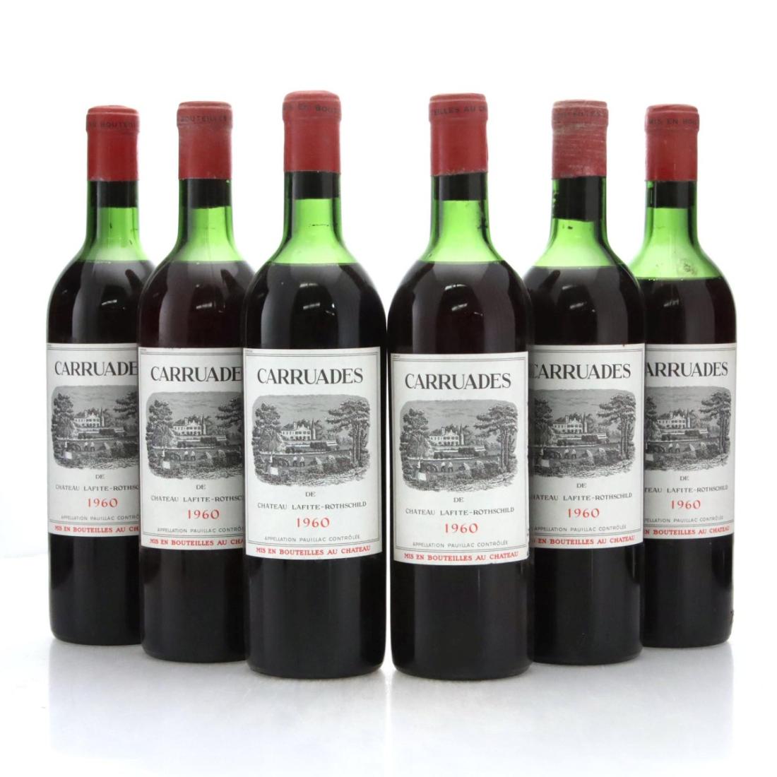 Carruades de Château Lafite Rothschild 1960 x 6