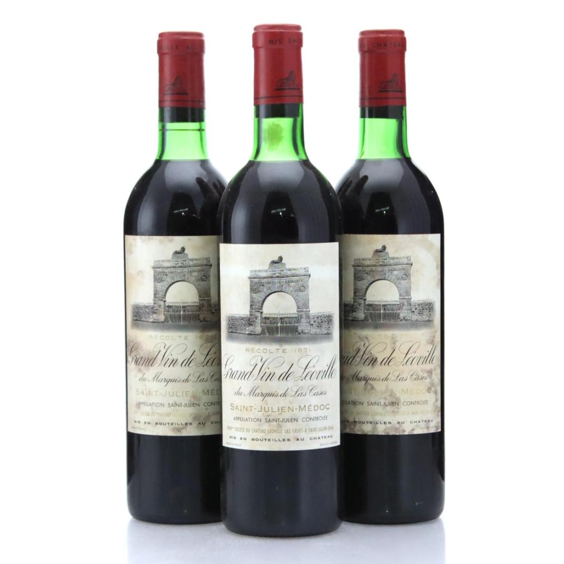 Château Léoville Las Cases 1971 x 3
