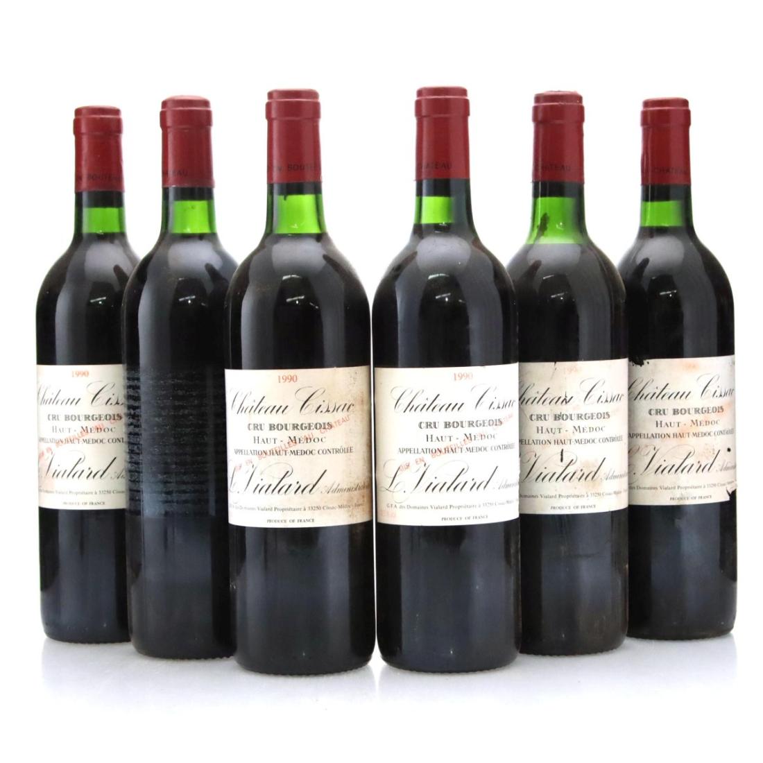 Image for Château Cissac 1990 x 6