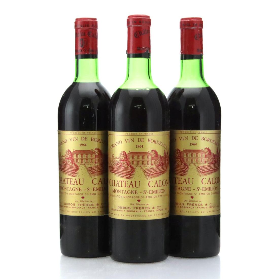 Château Calon 1964 x 3