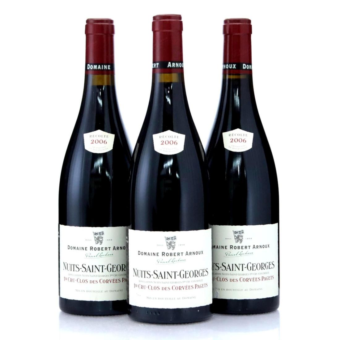Domaine Robert Arnoux Clos des Corvées Pagets 2006 x 3