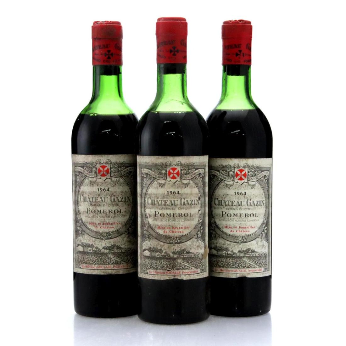 Château Gazin 1964 x 3