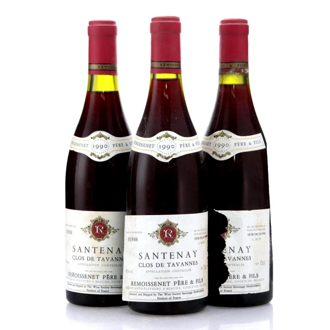 Remoissenet Père & Fils Clos de Tavannes 1990 x 3
