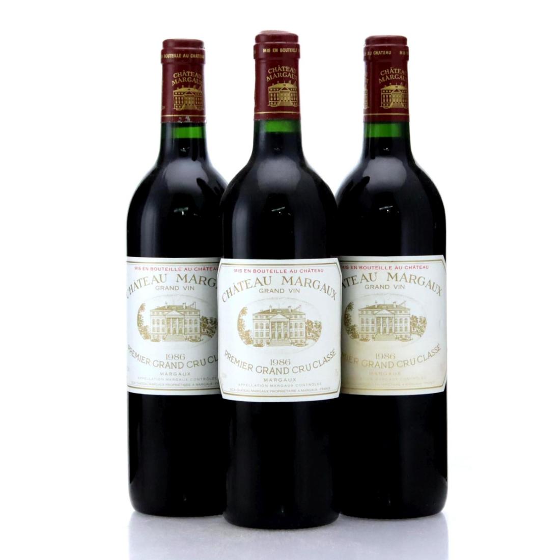 Château Margaux 1986 x 3