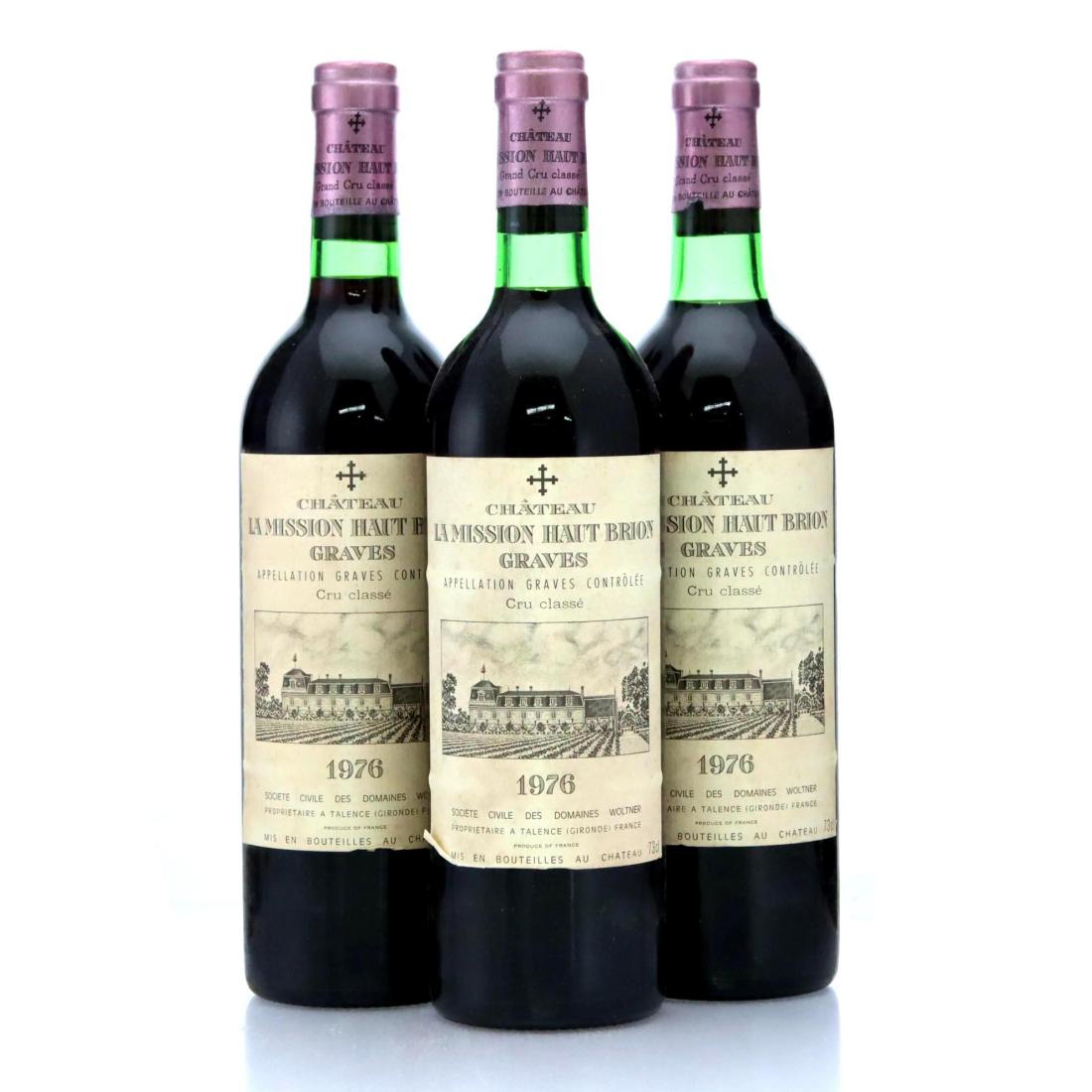 Image for Château La Mission Haut-Brion 1976 x 3