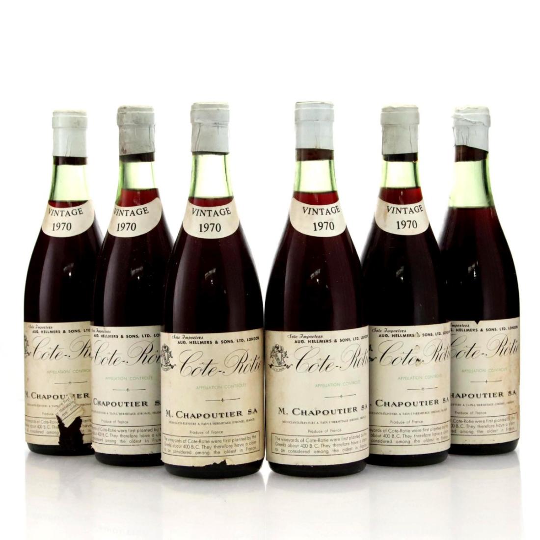 M.Chapoutier 1970 x 6