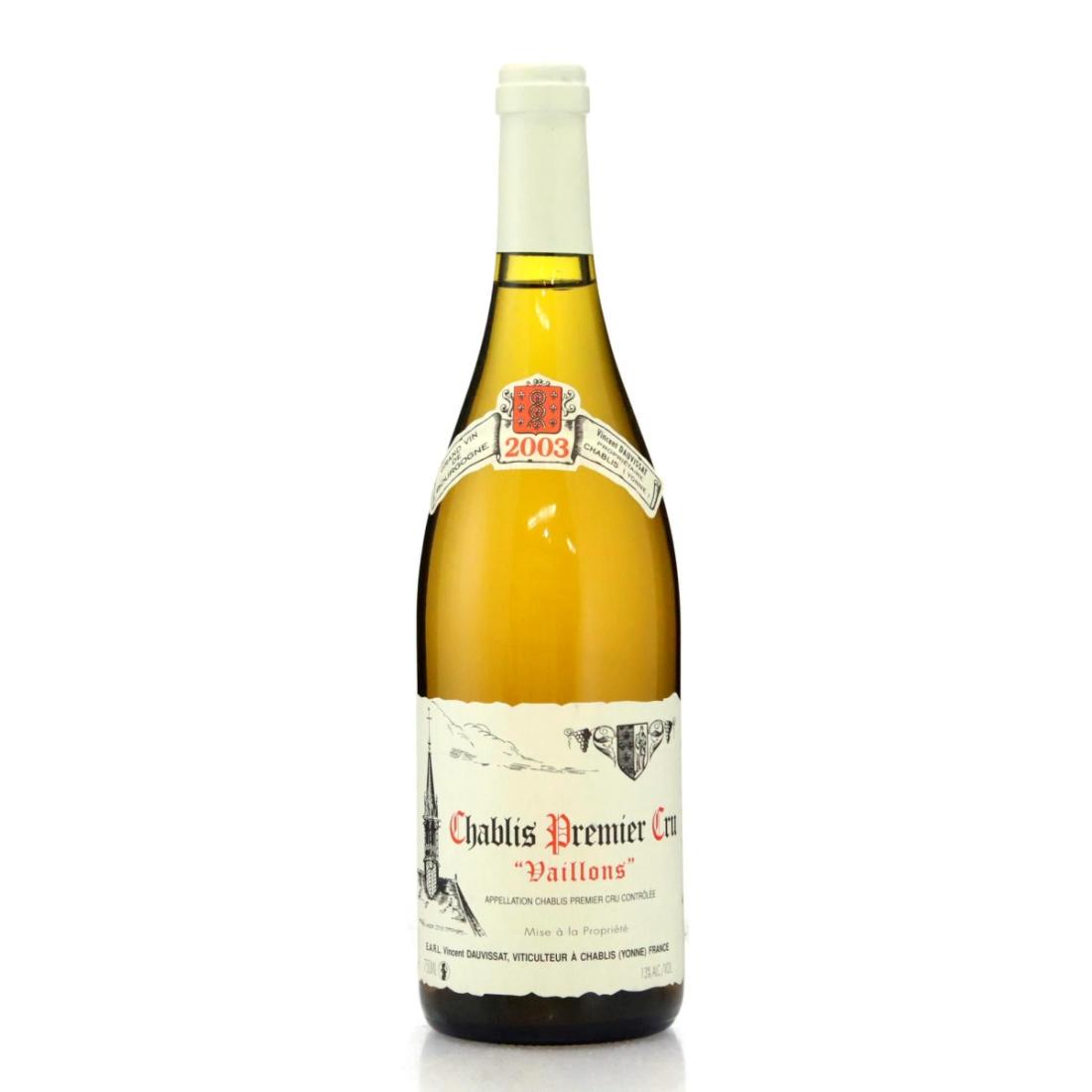 Image for Vincent Dauvissat Vaillons 2003