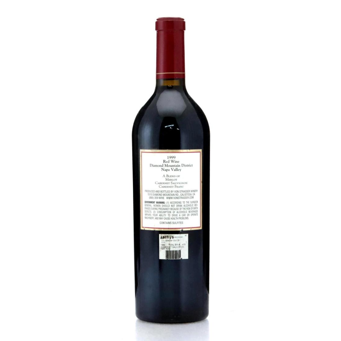 Image for Von Strasser Sori Bricco Vineyard 1999 Diamond Mountain District