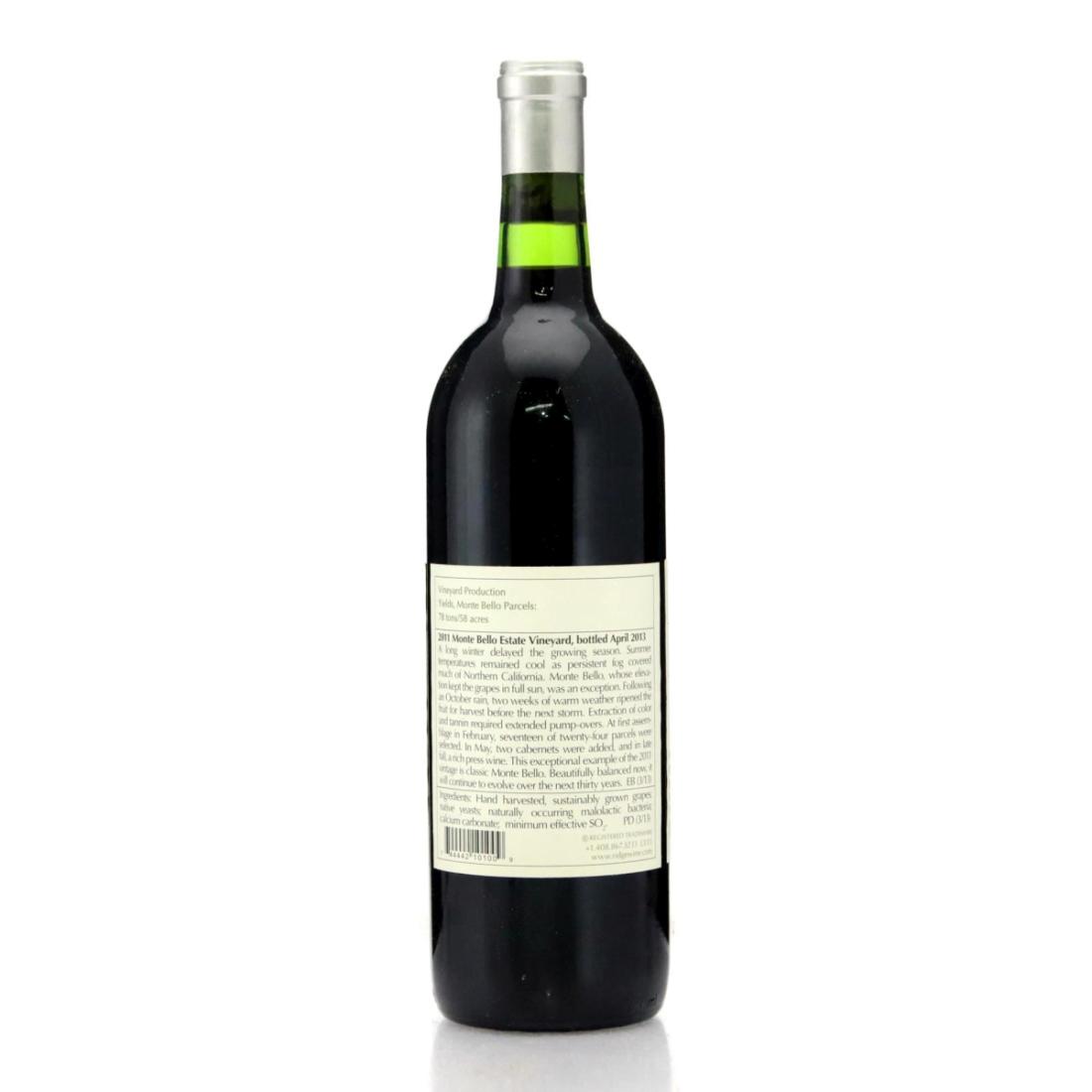 Image for Ridge Monte Bello 2011