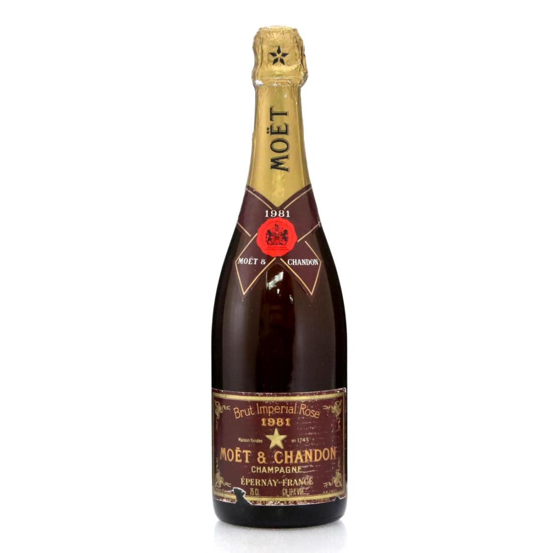 Moët & Chandon Impérial Rosé 1981 Vintage Champagne