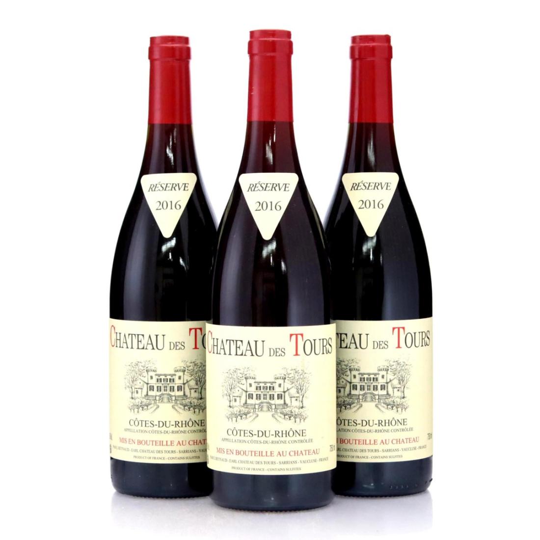 Château des Tours Réserve 2016 x 3