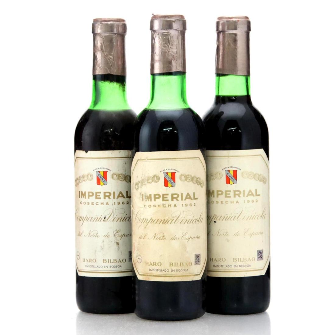 CVNE Imperial 1962 x 3 / half-bottle