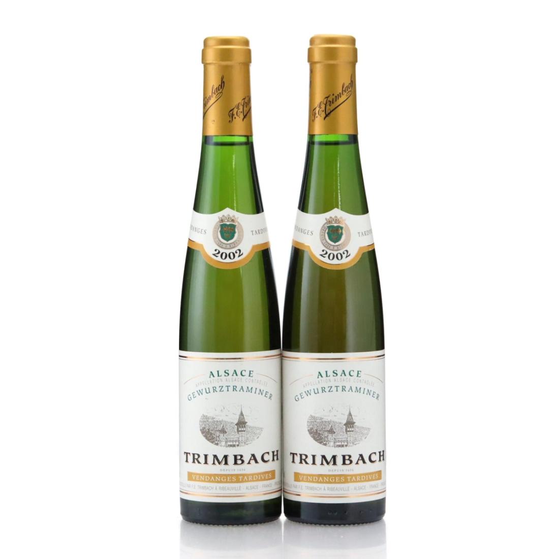 Trimbach Vendange Tardives Gewurztraminer 2002 x 2 / half-bottle