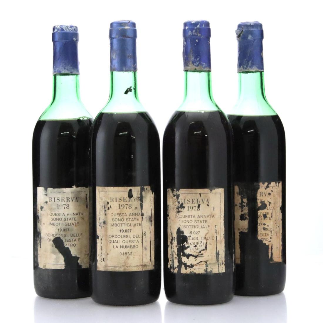 Image for Tenuta San Guido Sassicaia 1978 x 4