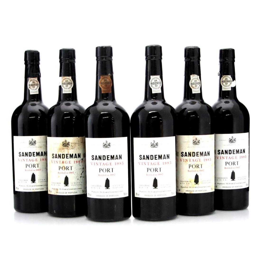 Sandeman 1985 Vintage Port x 6