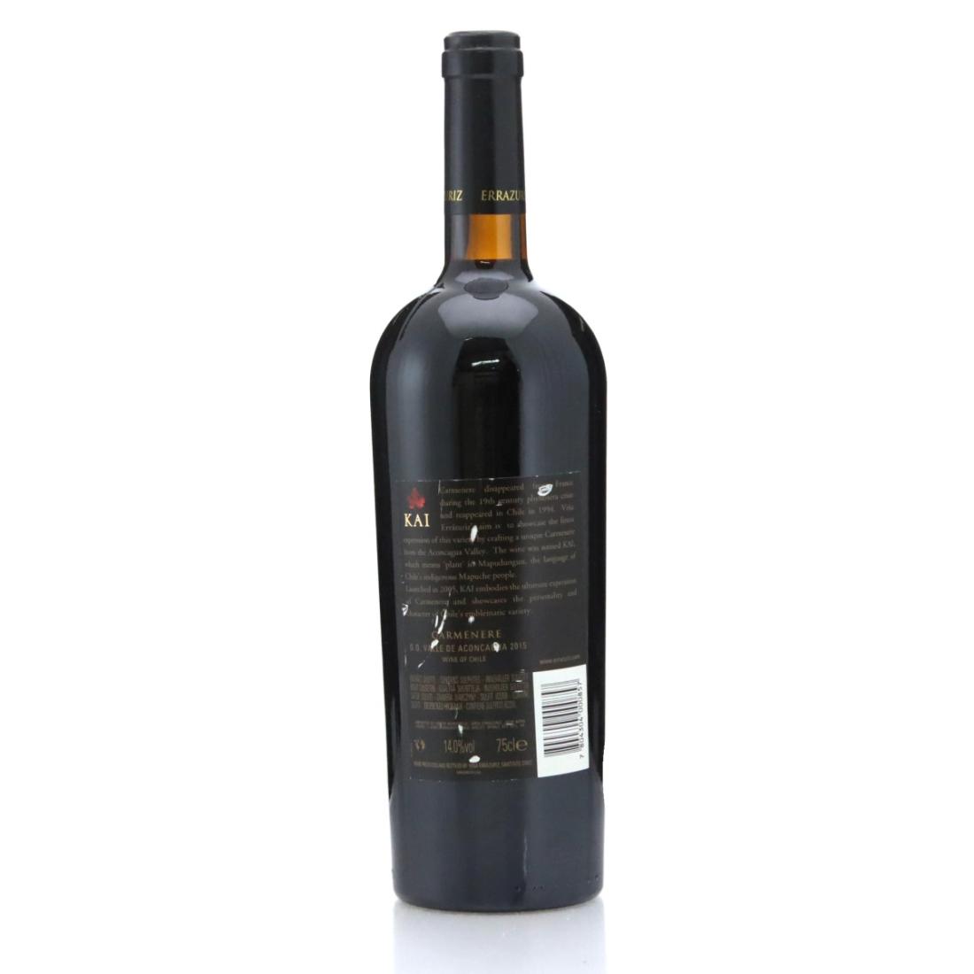 Image for Errazuriz Kai Carmenere 2015