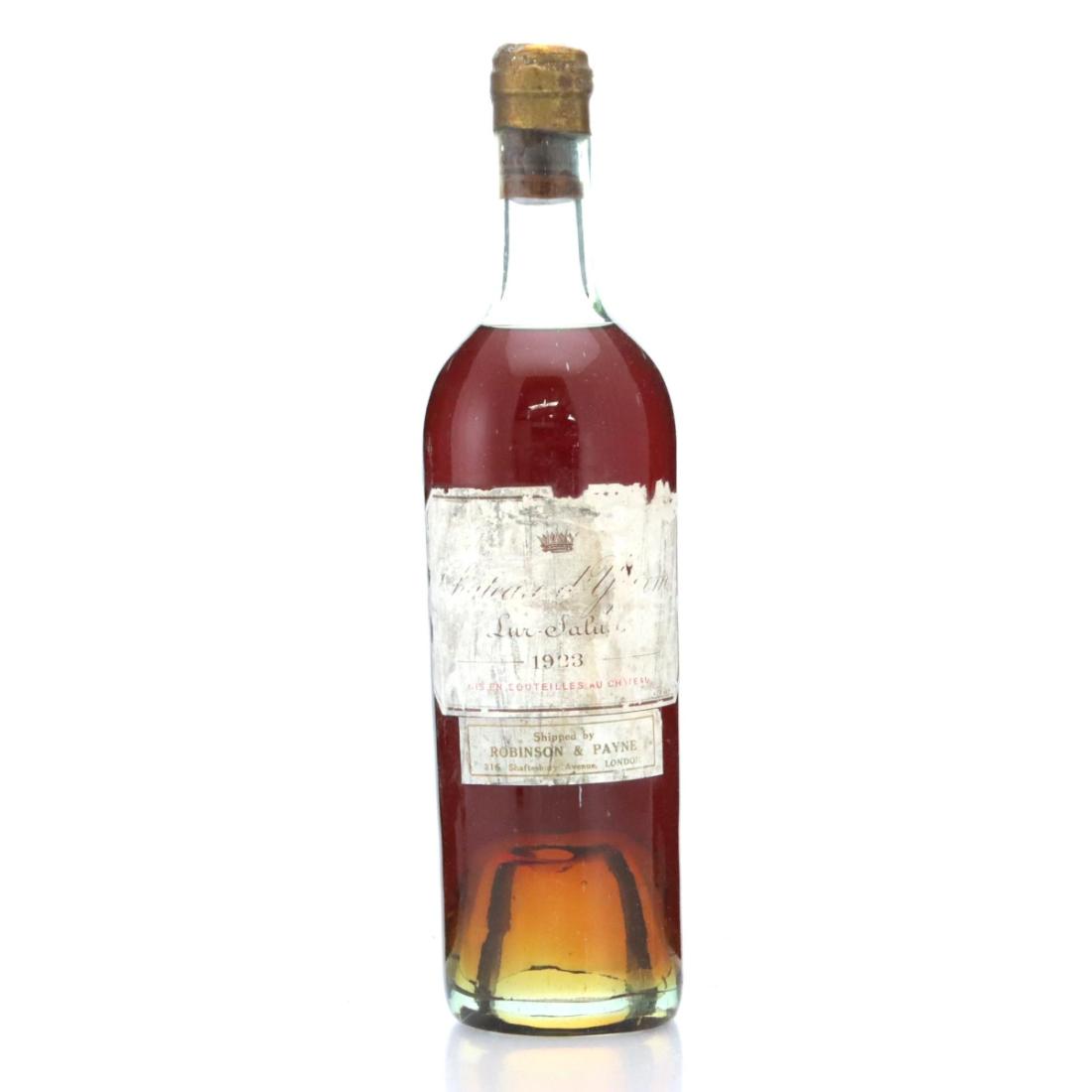 Image for Château d'Yquem 1923