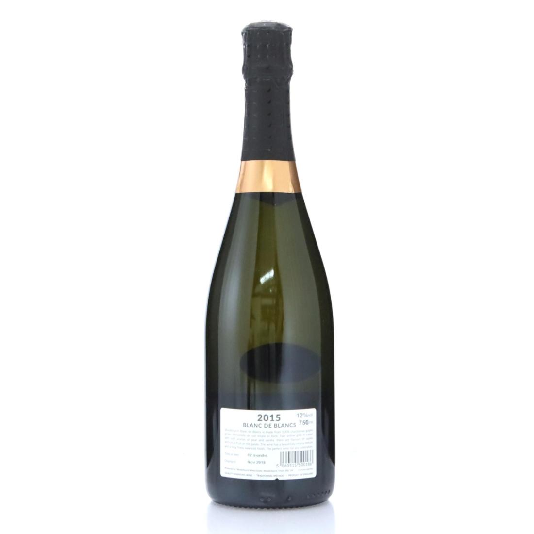 Image for Woodchurch Wine Estate Blanc de Blancs 2015 Vintage English Sparkling