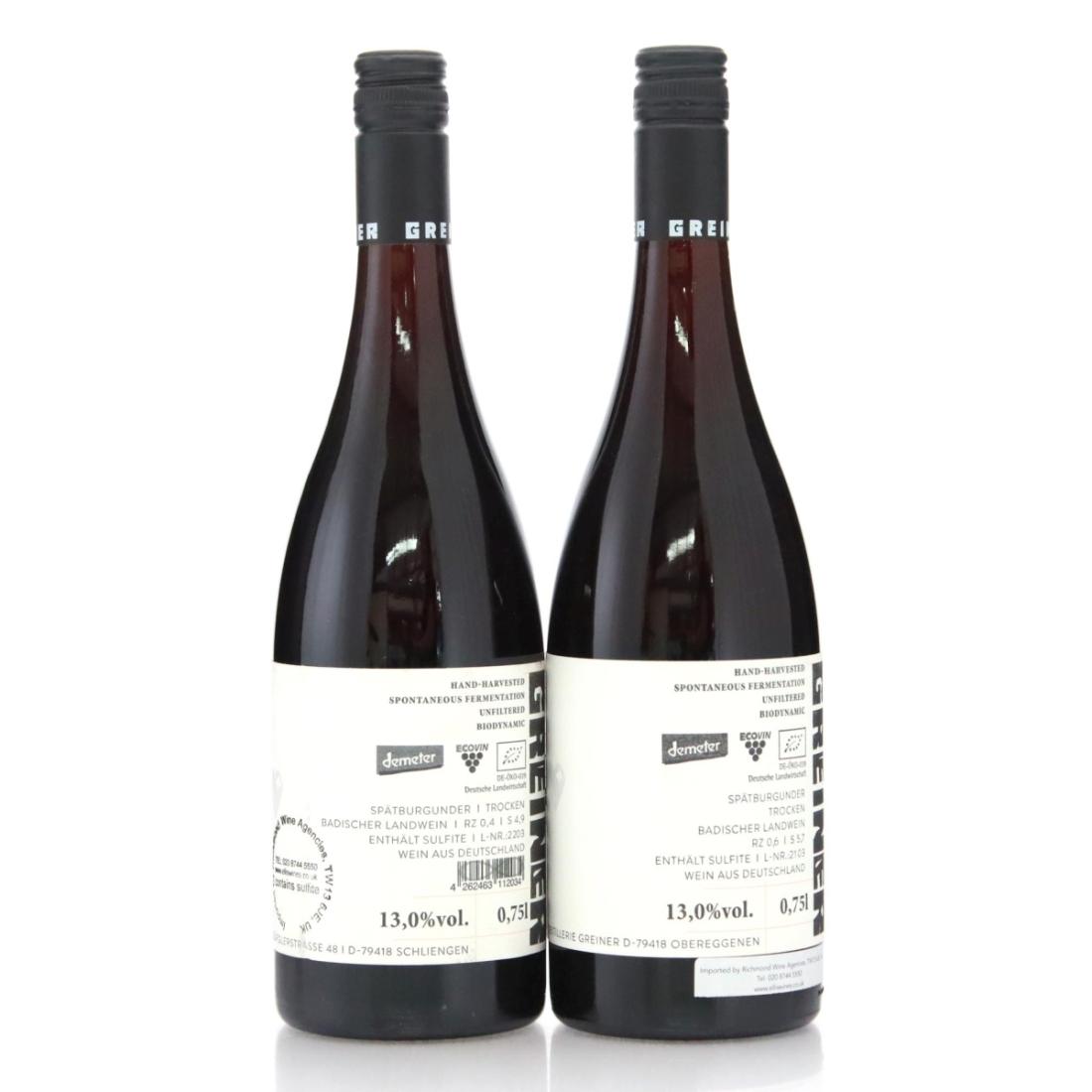 Image for Weingut Greiner 2020s Spätburgunder Trocken x 2