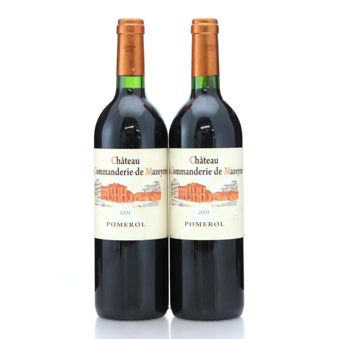 Château La Commanderie de Mazeyres 2001 x 2