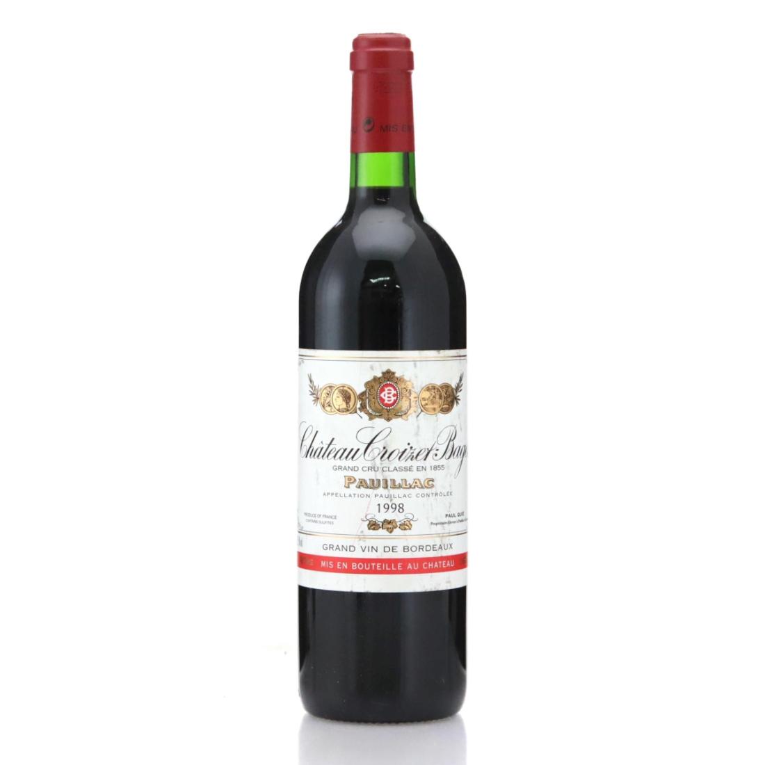 Château Croizet-Bages 1998