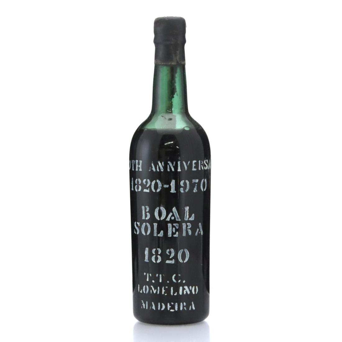 Image for Tarquinio T. da Camara Lomelino Boal Solera 1820 Madeira / 150th Anniversary