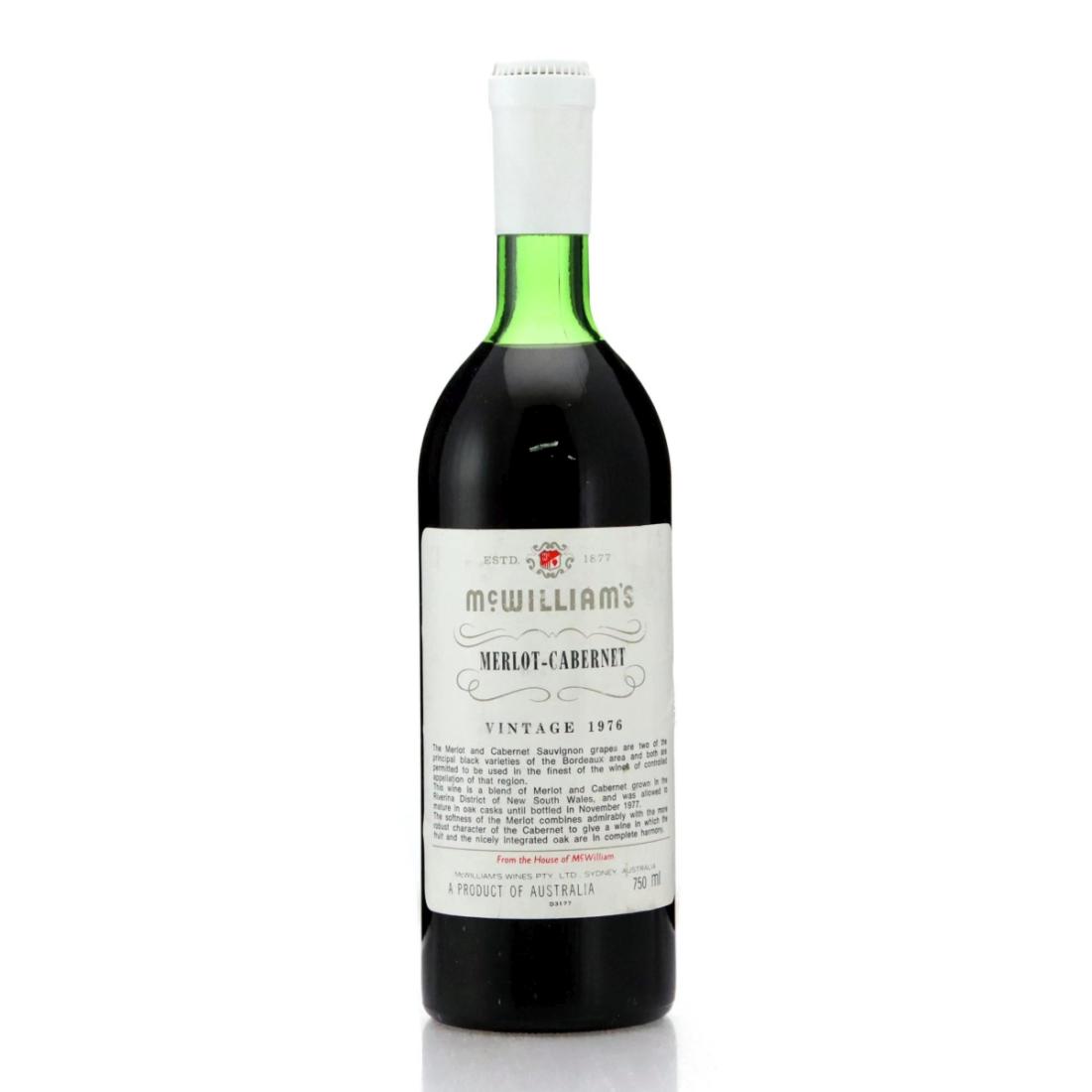 McWilliam's Merlot-Cabernet 1976
