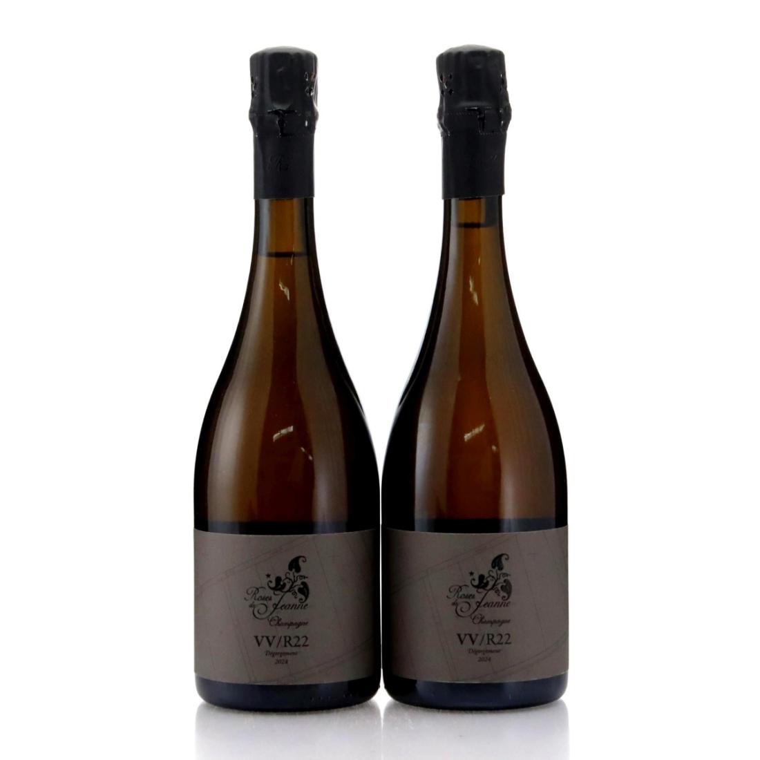 Cedric Bouchard Presle Roses de Jeanne VV/R22 Champagne x 2
