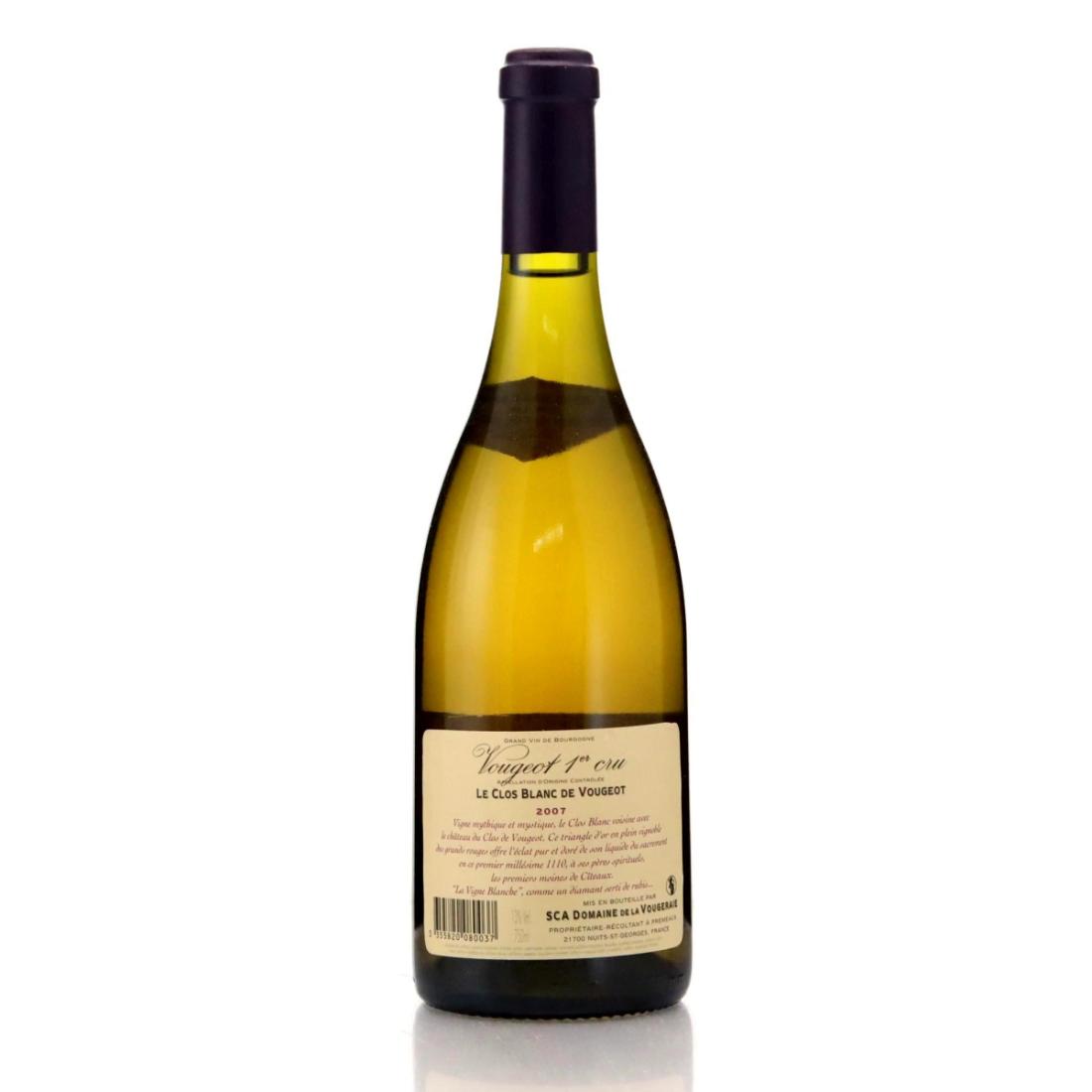 Image for Domaine de la Vougeraie Les Clos Blanc de Vougeot Monopole 2007