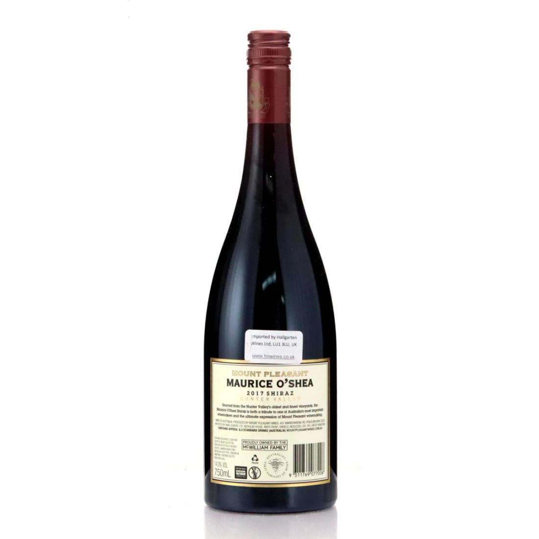 Image for Mount Pleasant Maurice O'Shea Shiraz 2017