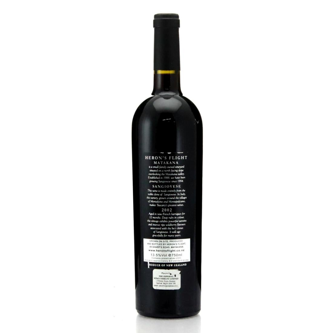 Image for Heron's Flight Sangiovese 2002