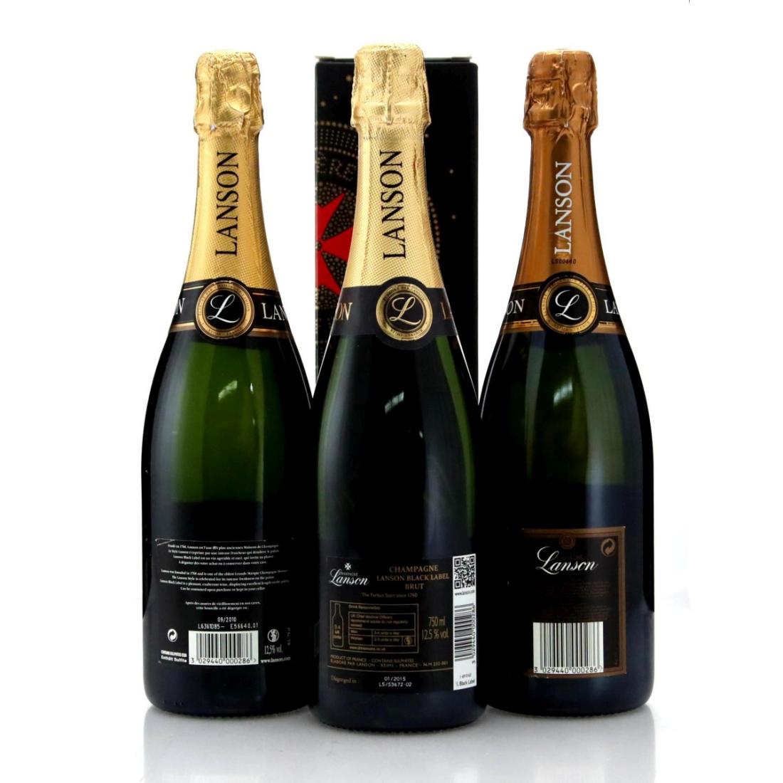 Image for Lanson Black Label Brut Champagne x 3