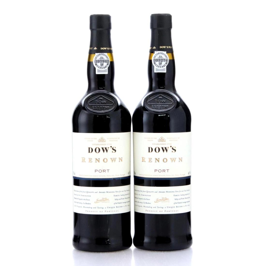 Dow's Renown Ruby Port x 2