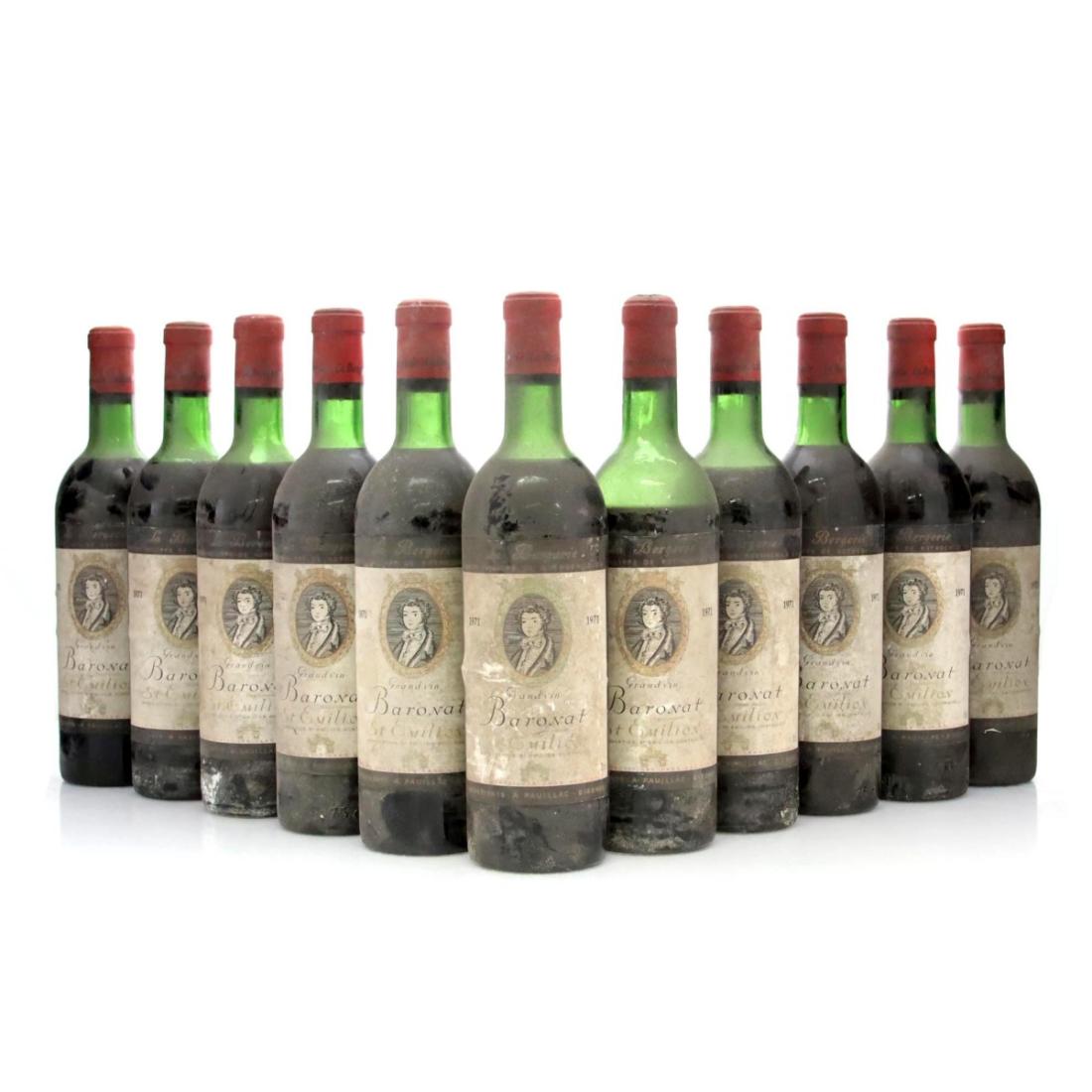 Baronat Baron Philippe de Rothschild 1971 x 11