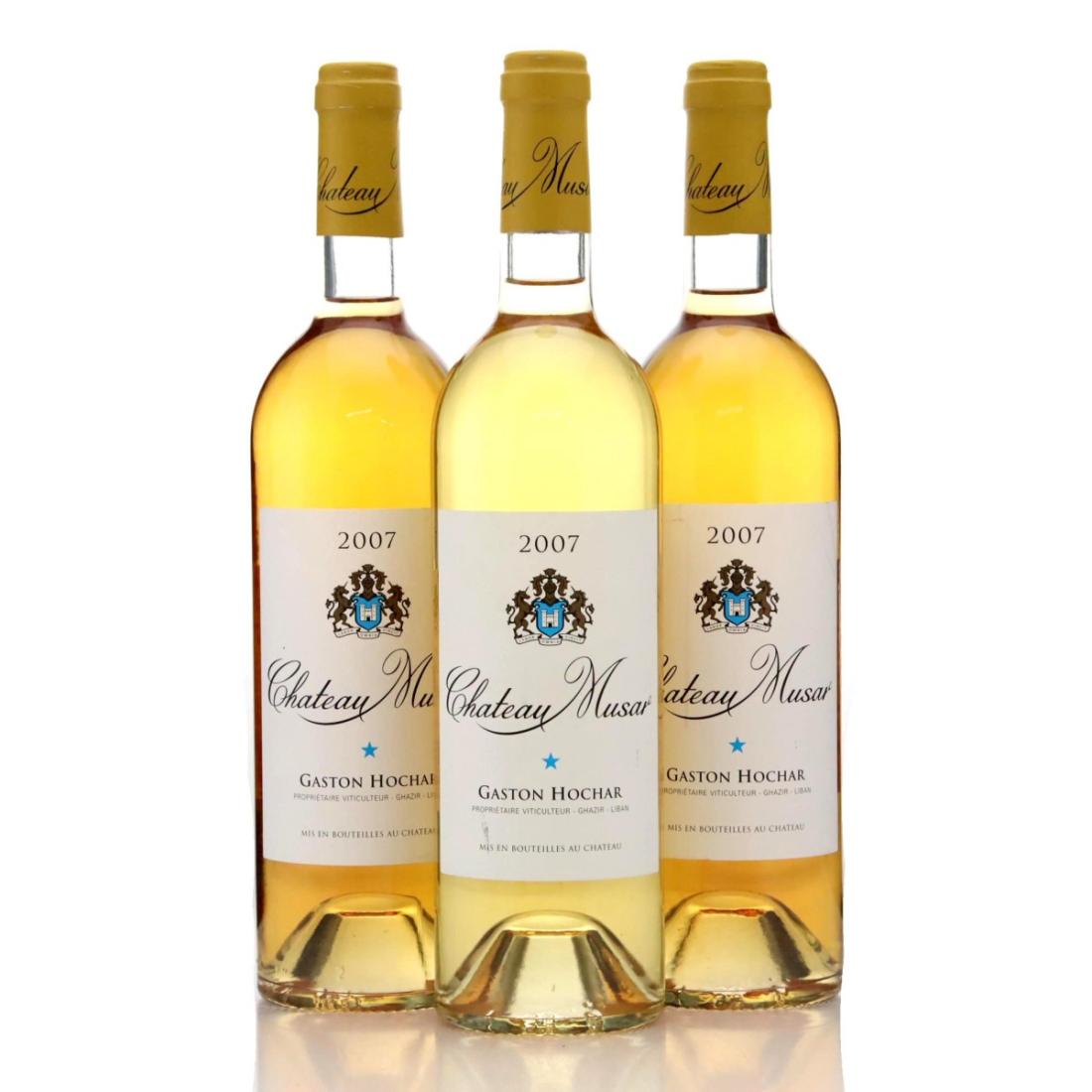 Chateau Musar 2007 White x 3