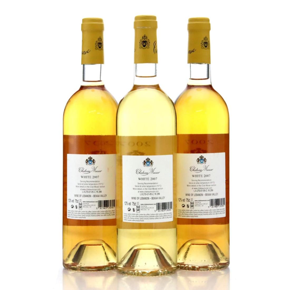 Image for Chateau Musar 2007 White x 3