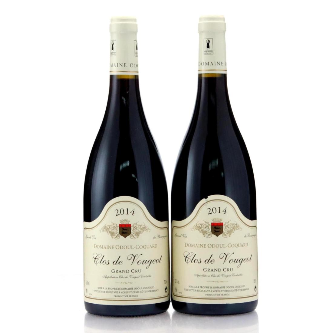 Domaine Odoul-Coquard Clos de Vougeot 2014 x 2