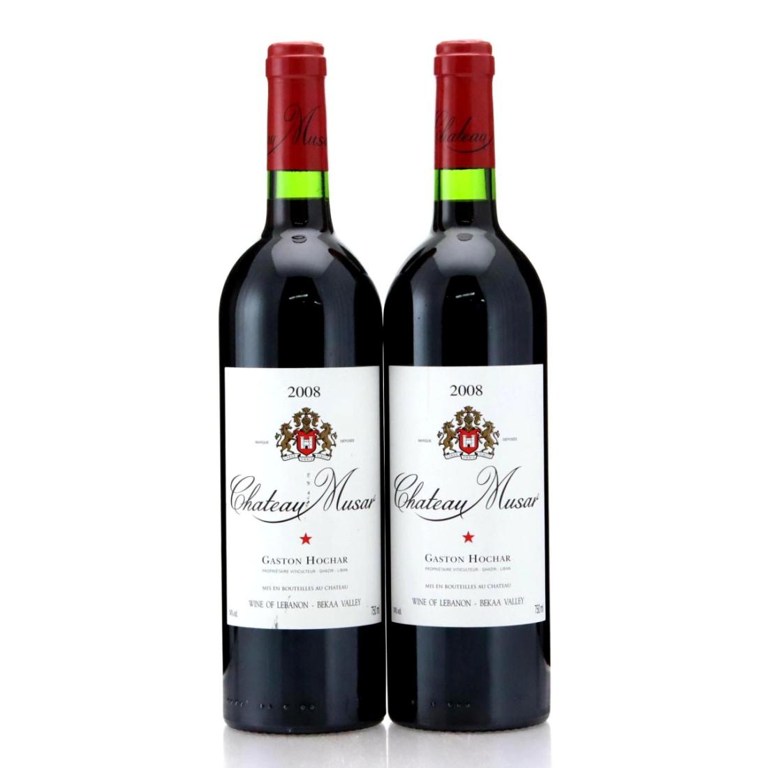 Chateau Musar 2008 x 2