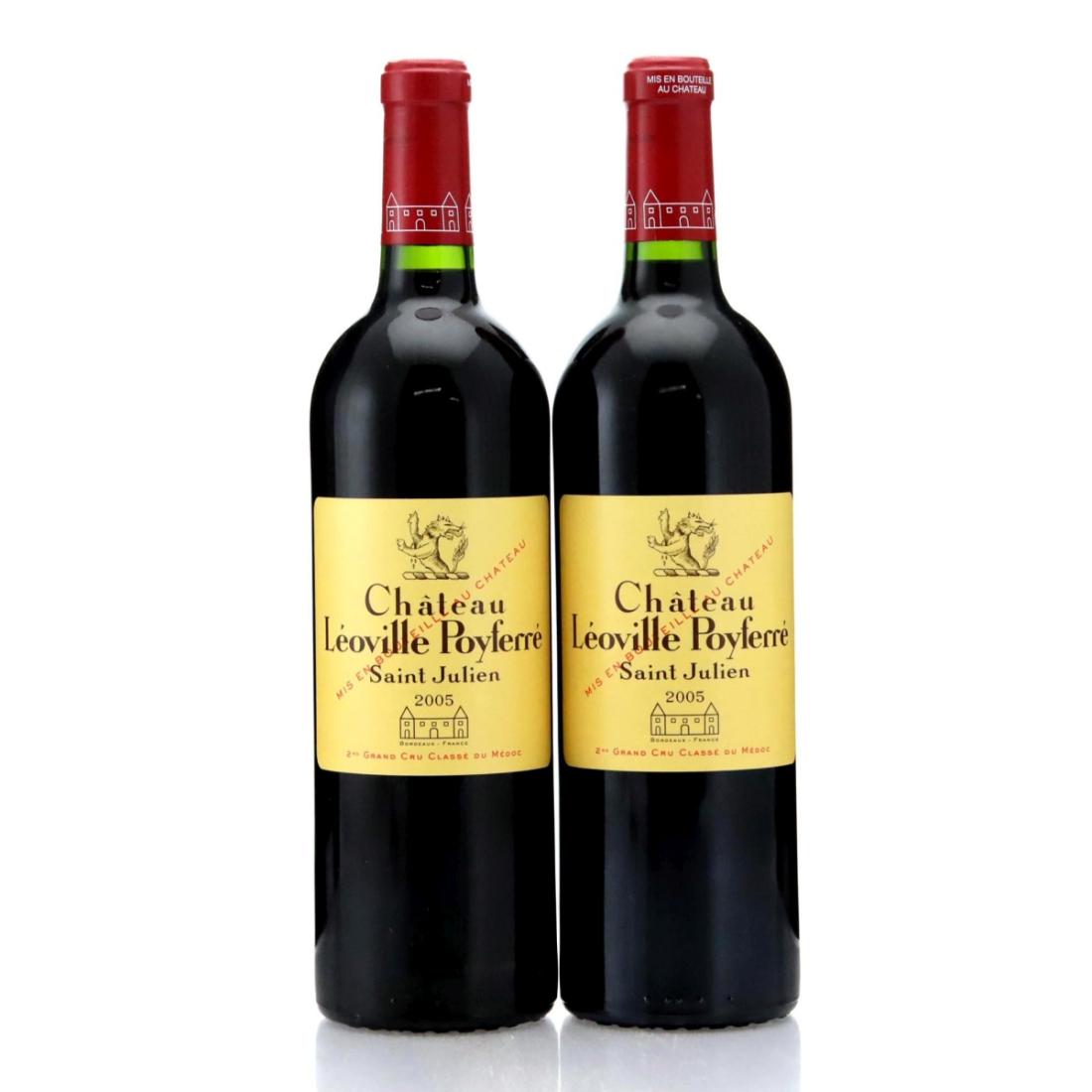 Château Léoville Poyferré 2005 x 2